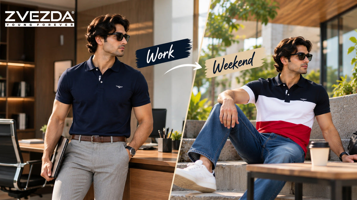 How to Style Polo T-Shirts for Office and Weekend Plans