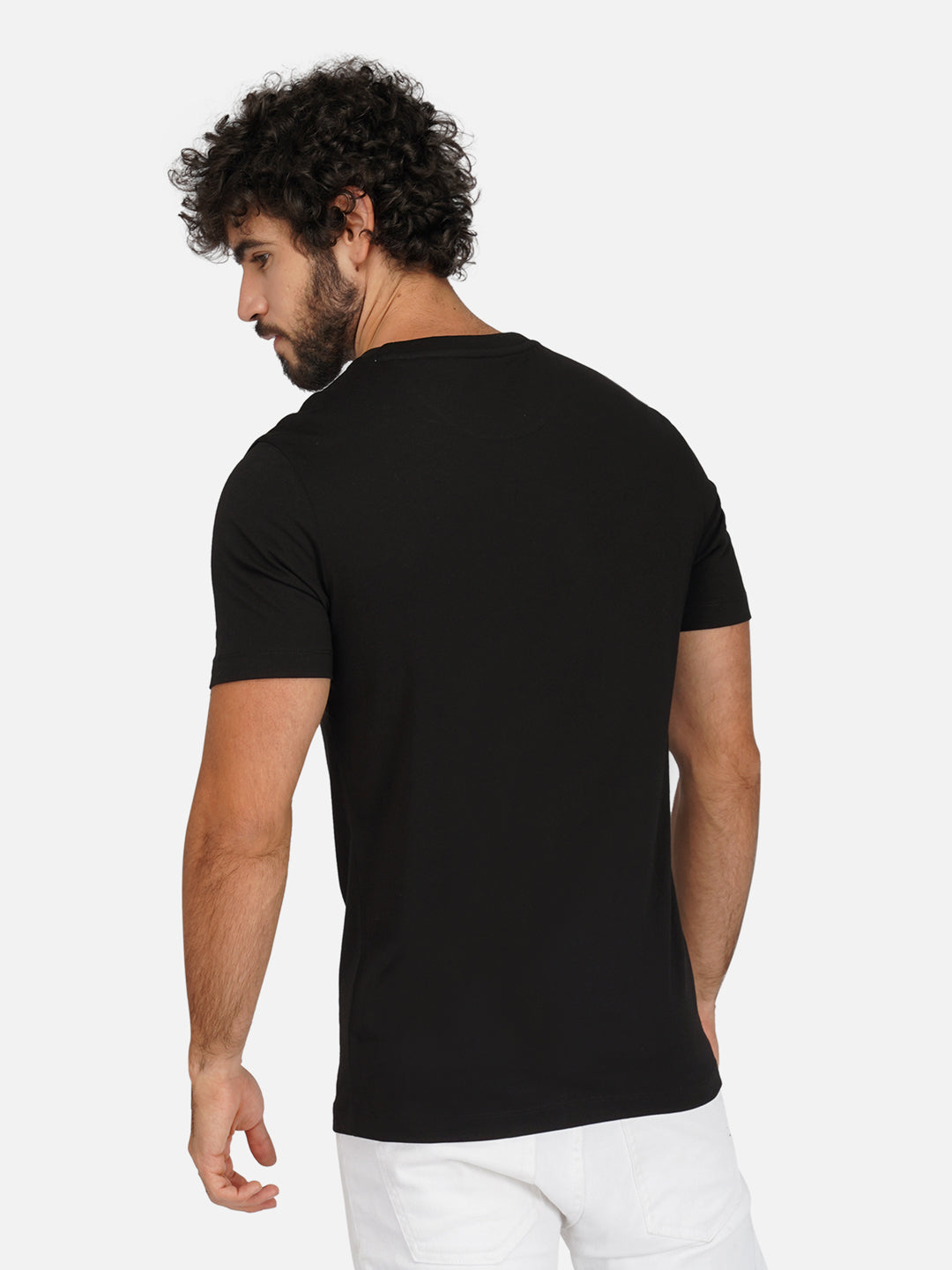 Black Zvezda Original Cotton Jersey T-Shirt - Euro Fit (BRT-003B)