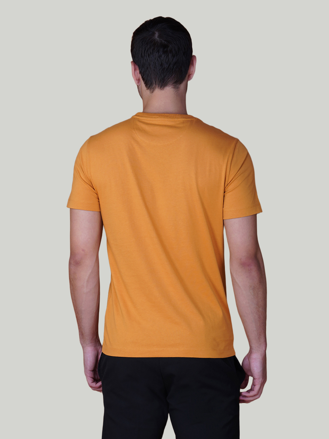 Yellow Ochre Zvezda Original Cotton Jersey T-Shirt - Euro Fit (BRT-023C)
