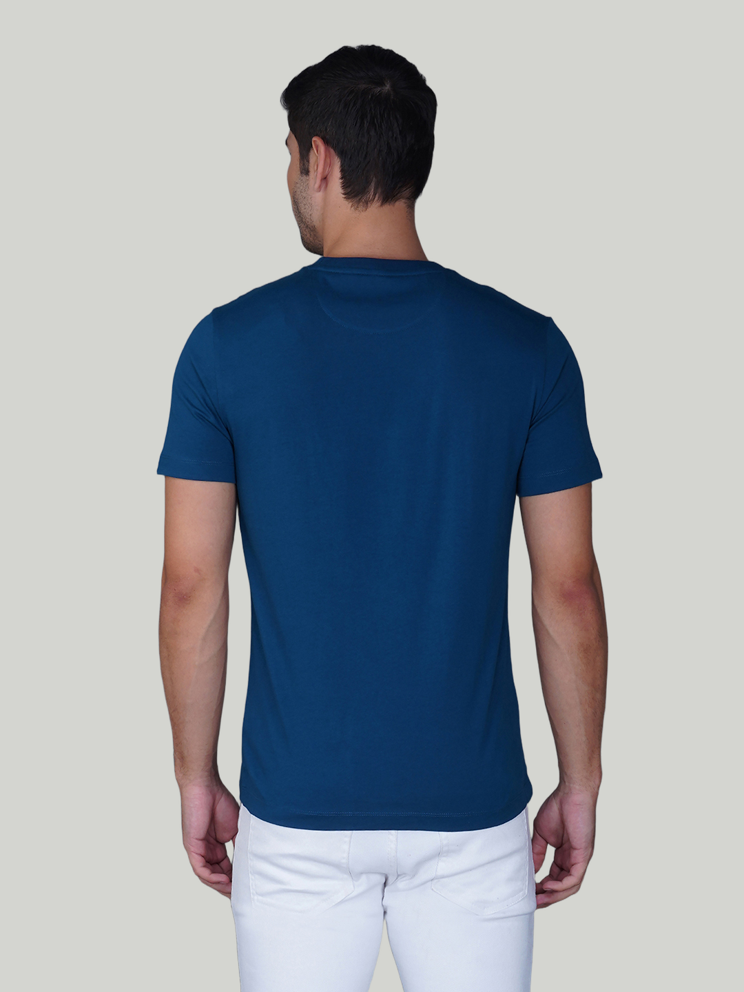 Petrol Blue Zvezda Original Cotton Jersey T-Shirt - Euro Fit (BRT-011B)