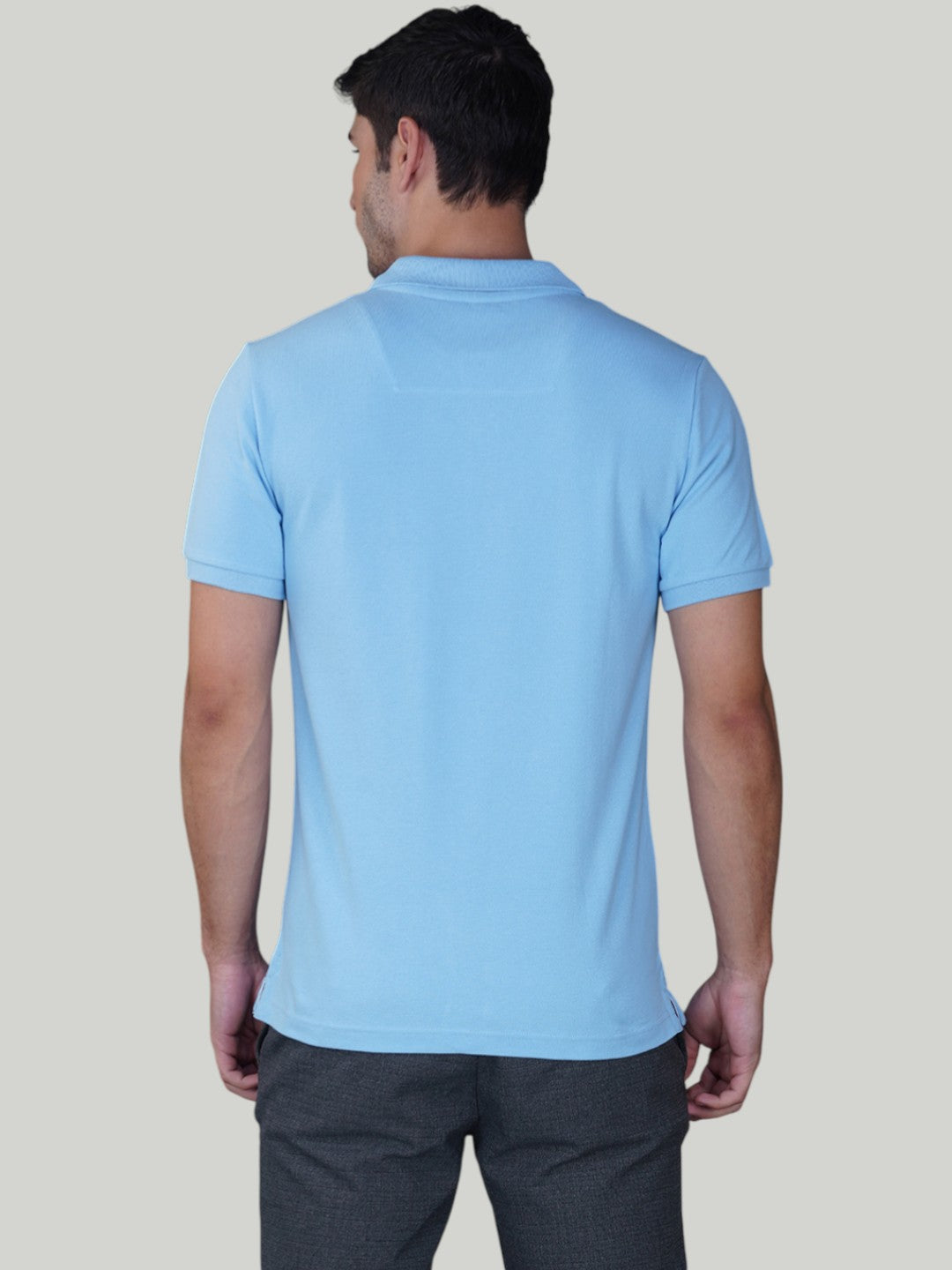 Sky Blue Premium Pique Cotton Classic Polo(CP 020)