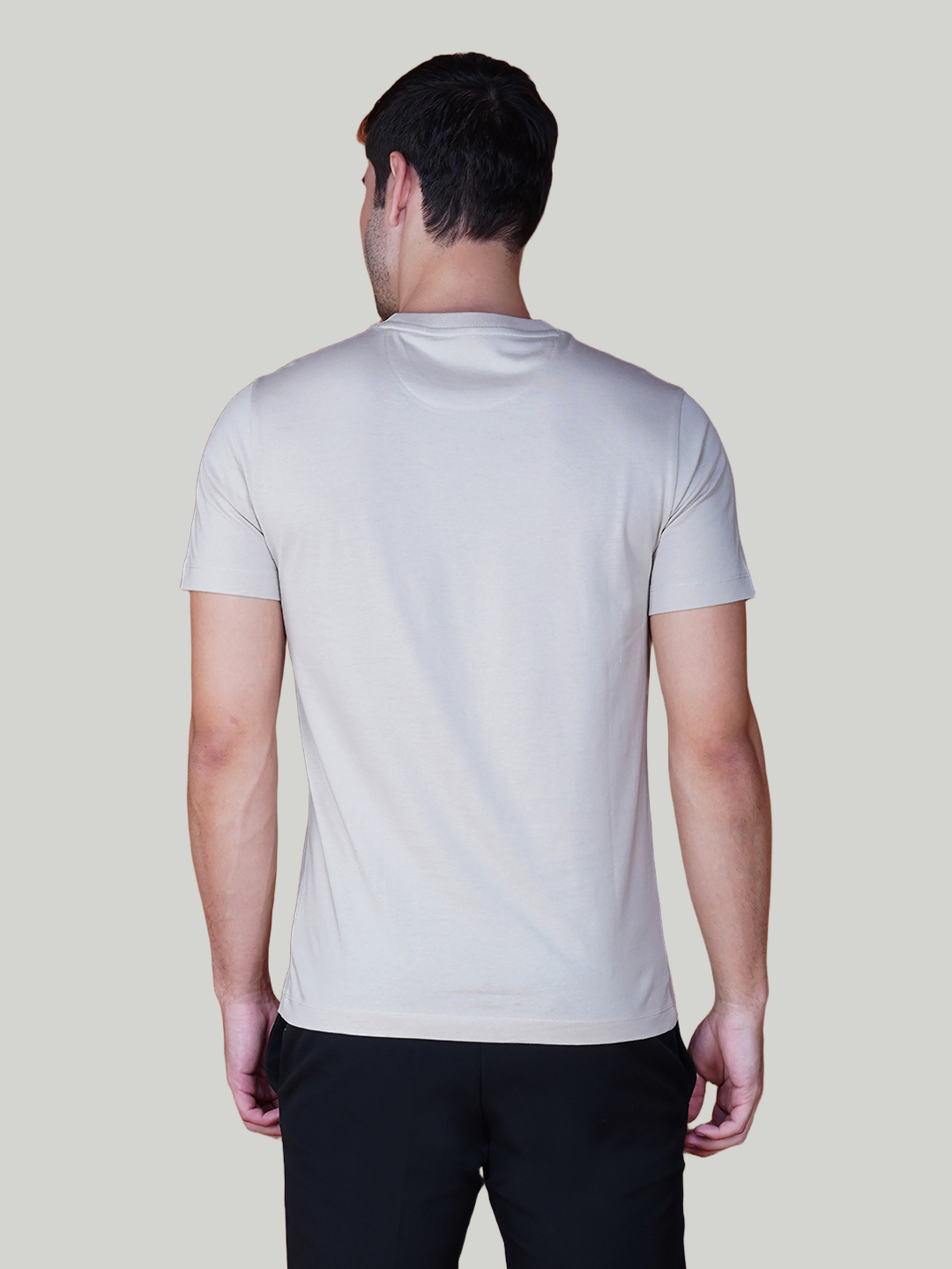 Light Grey Zvezda Original Cotton Jersey T-Shirt - Euro Fit (BRT-012C)