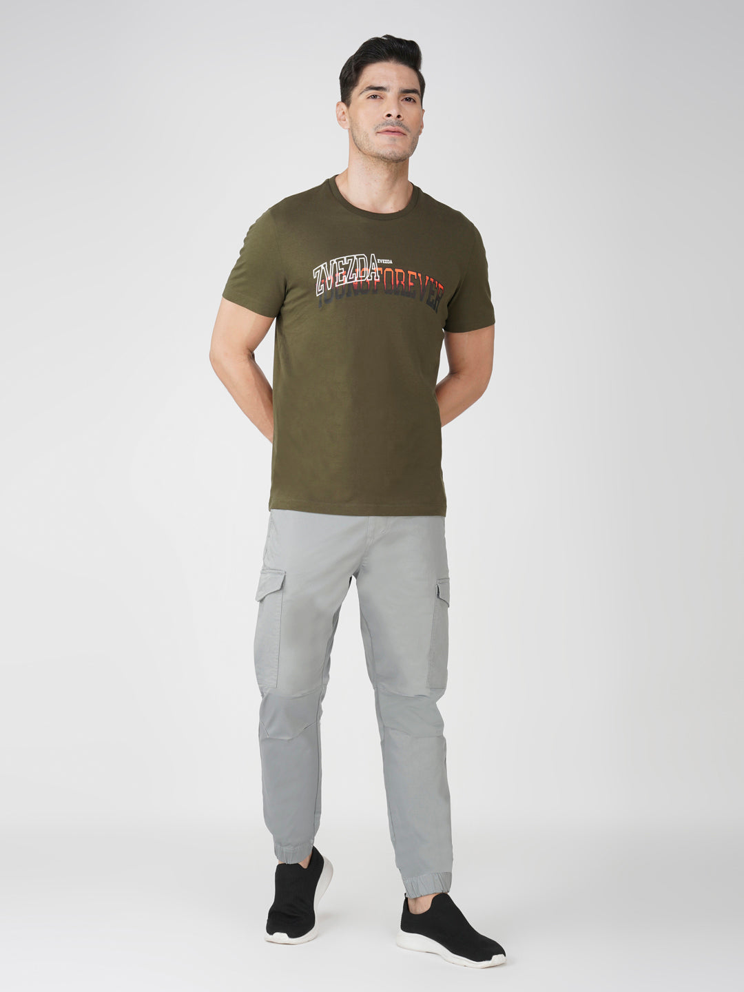 ARMY OLIVE BRANDING PHOTO PRINT FULL VIEW