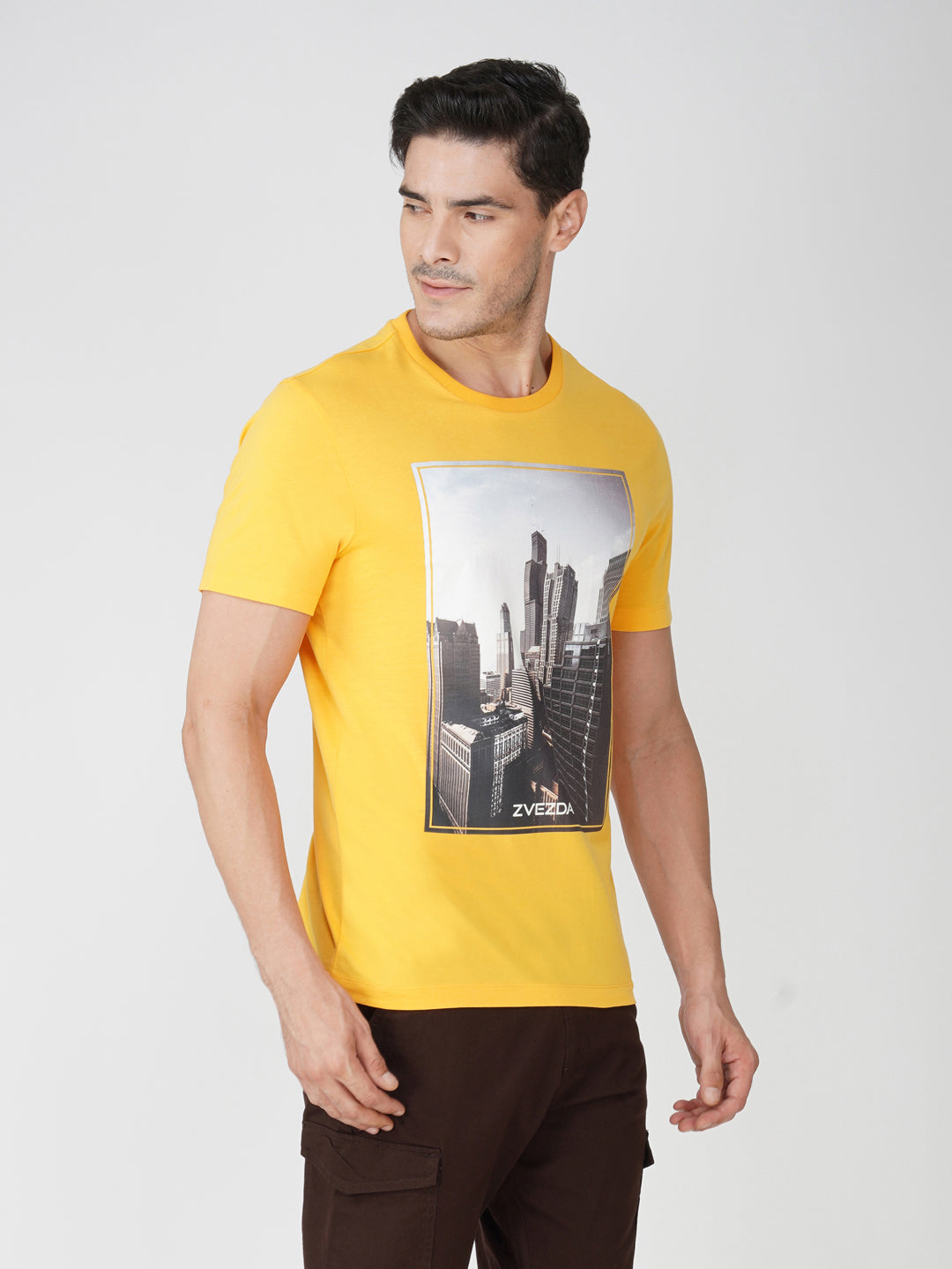 YELLOW OCHRE BRANDING PHOTO PRINT RIGHT VIEW