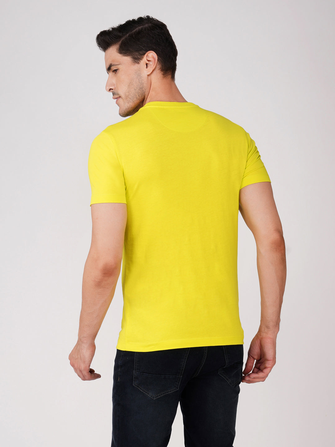 LIGHT GREEN BRANDING PHOTO PRINT BACK VIEW