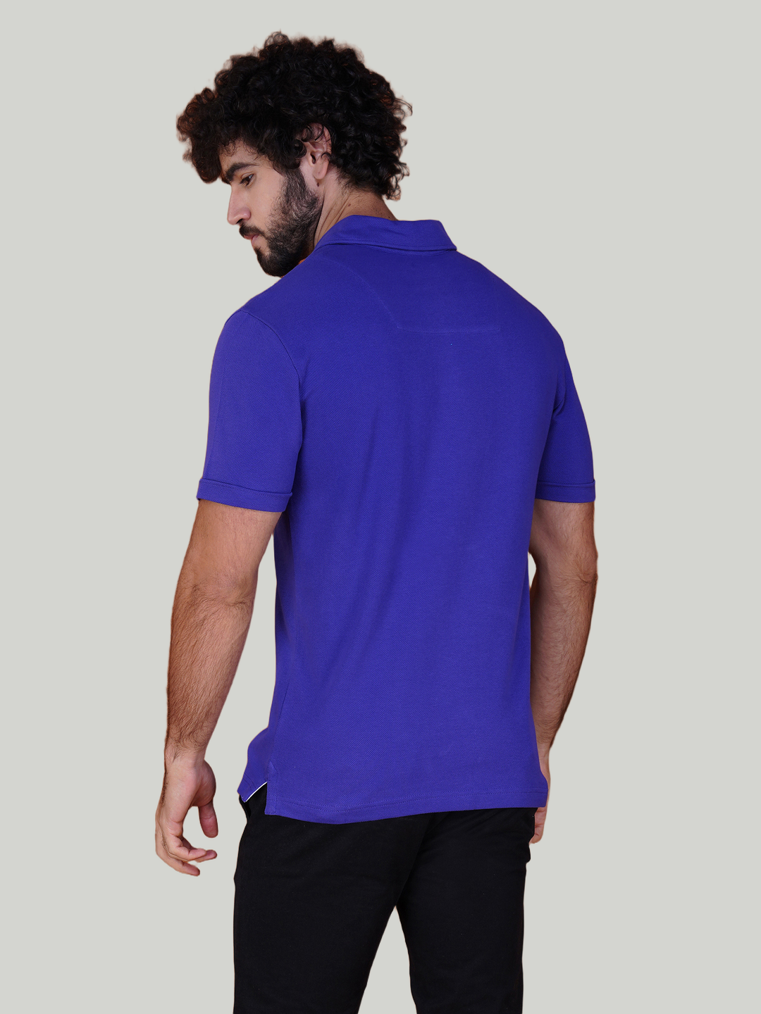 Purple Premium Pique Cotton Classic Polo T-shirt-Euro Fit (CP 018)