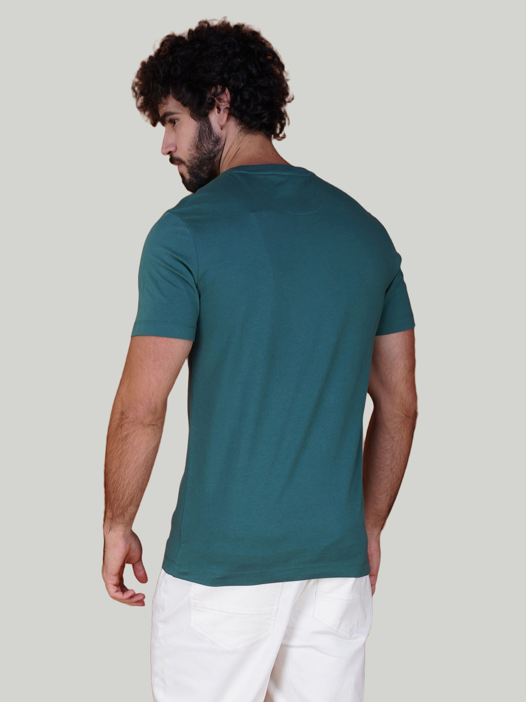 Pine Green Zvezda Original Cotton Jersey T-Shirt - Euro Fit (BRT-022B)