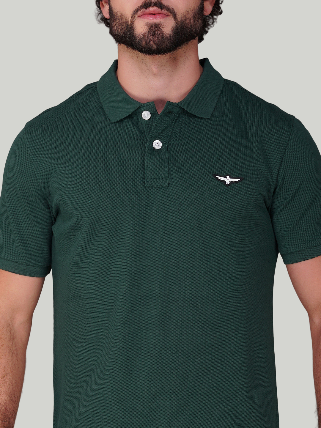 Olive Green Premium Pique Cotton Classic Polo T-shirt-Euro Fit (CP 013)
