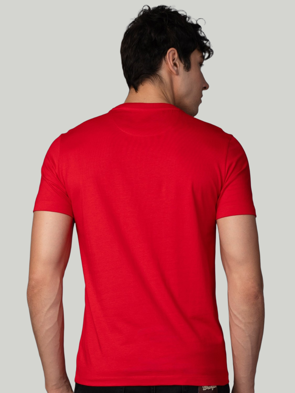 Red Zvezda Original Men's Cotton Jersey Tee - Euro Fit (BRT-017C)