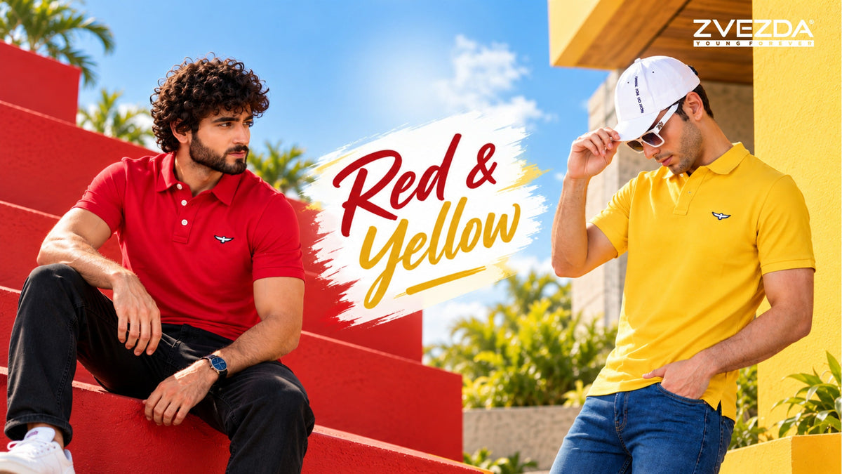 Red and Yellow: The Most Sought-After T-Shirt Colours of the Season