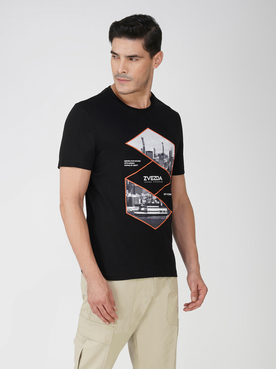 BLACK  BRANDING PHOTO PRINT RIGHT VIEW