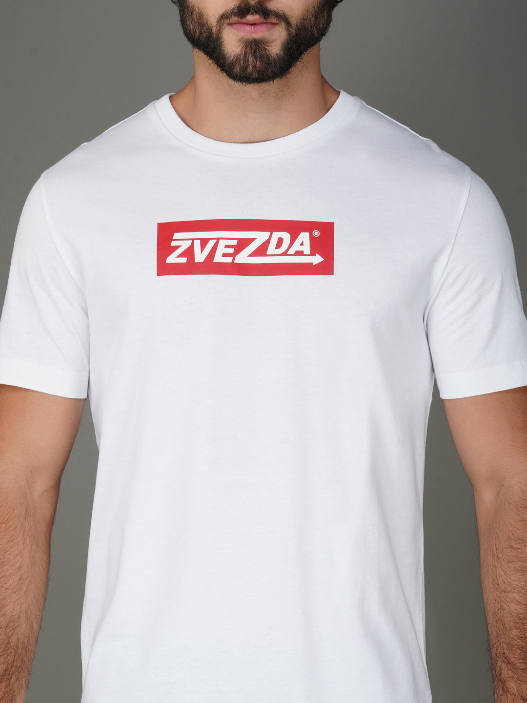 WHITE  BRANDING T-SHIRT ZOOM VIEW