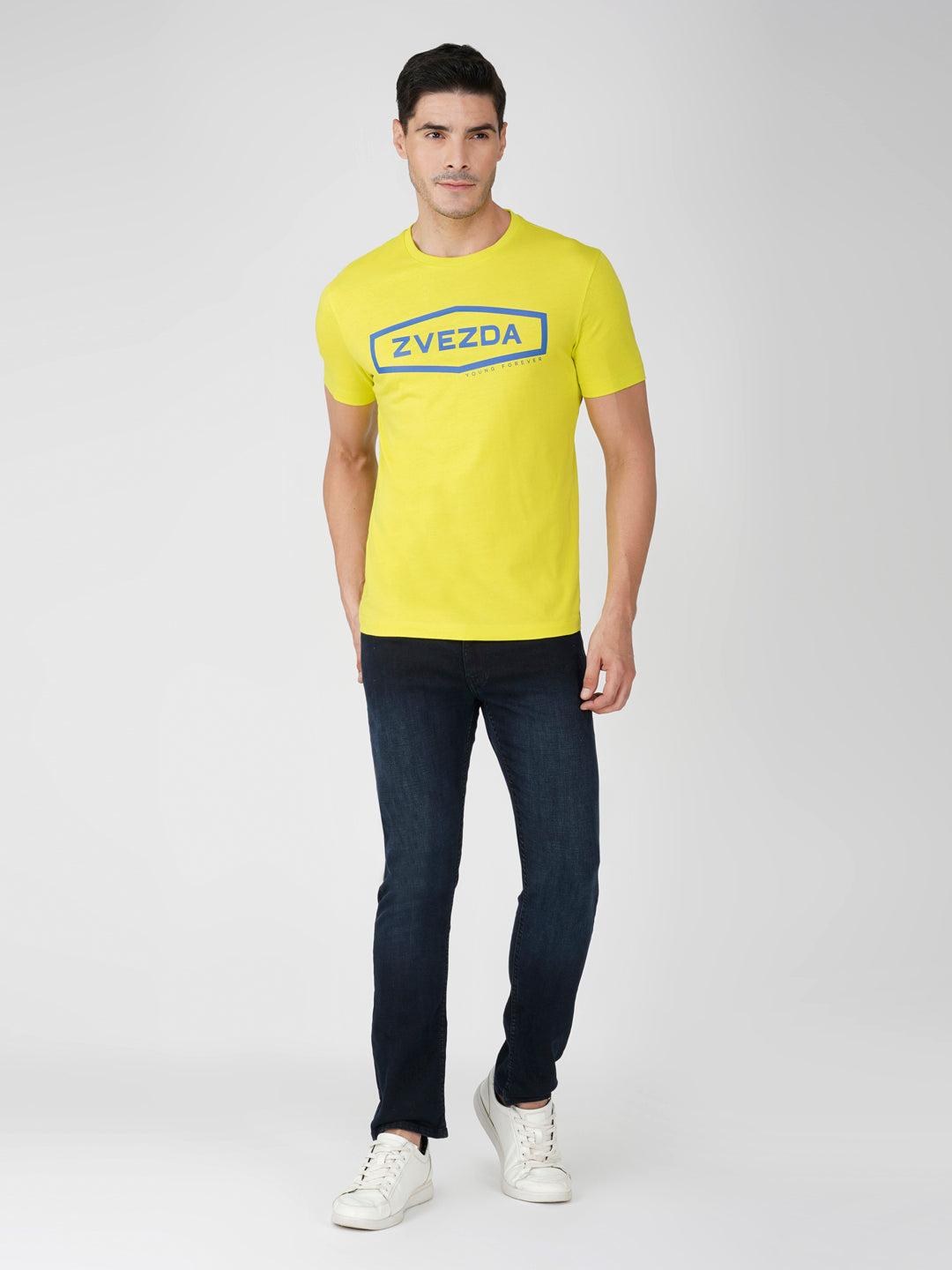 Light Green Zvezda Original Cotton Jersey T-Shirt - Euro Fit (BRT-008C)