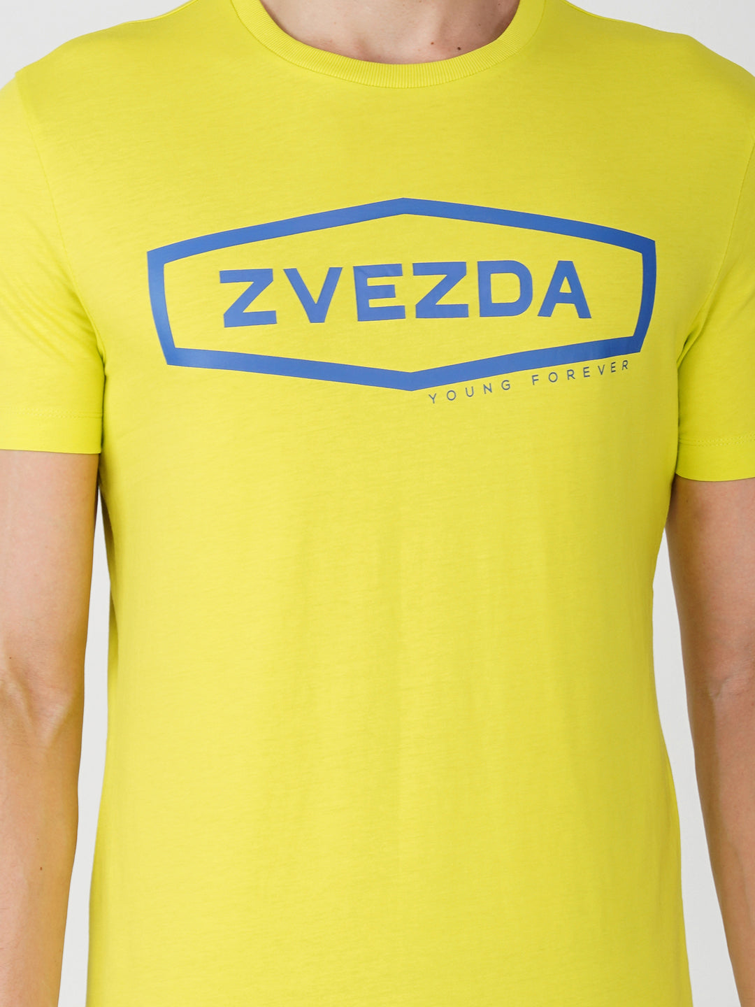 Light Green Zvezda Original Cotton Jersey T-Shirt - Euro Fit (BRT-008C)