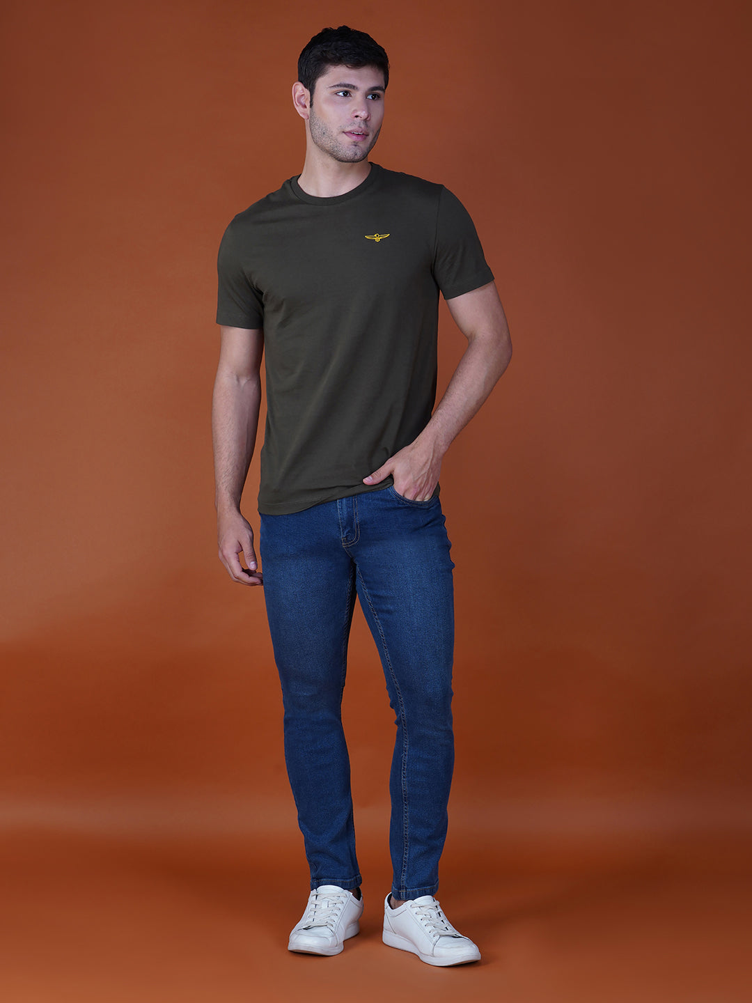 FOREST NIGHT  Round Neck full View
