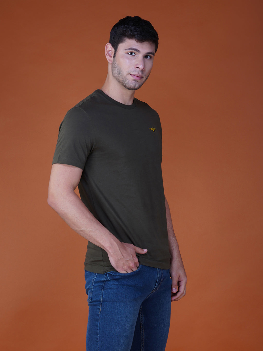 FOREST NIGHT  Round Neck right View