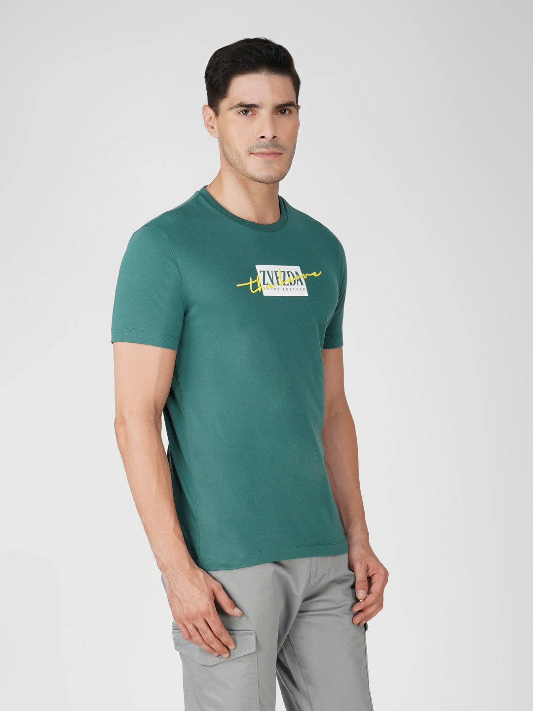 SMOKE PINE  BRANDING T-SHIRT RIGHT VIEW