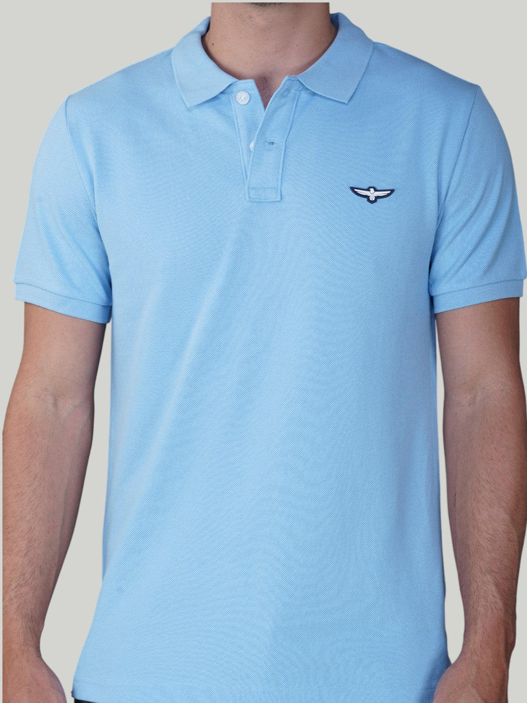 Sky Blue Premium Pique Cotton Classic Polo(CP 020)
