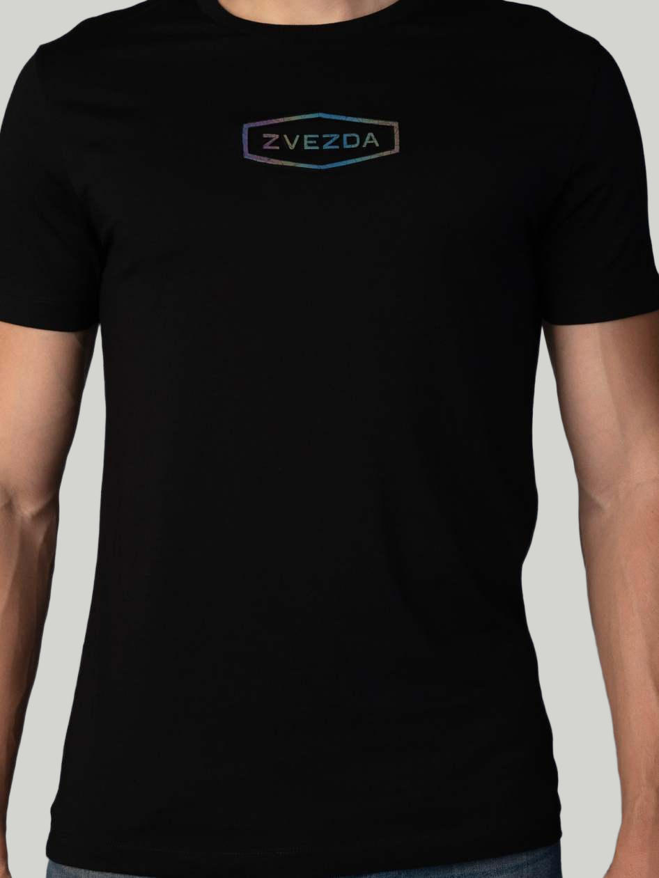 Black Zvezda Original Cotton Jersey T-Shirt - Euro Fit (BRT-014A)