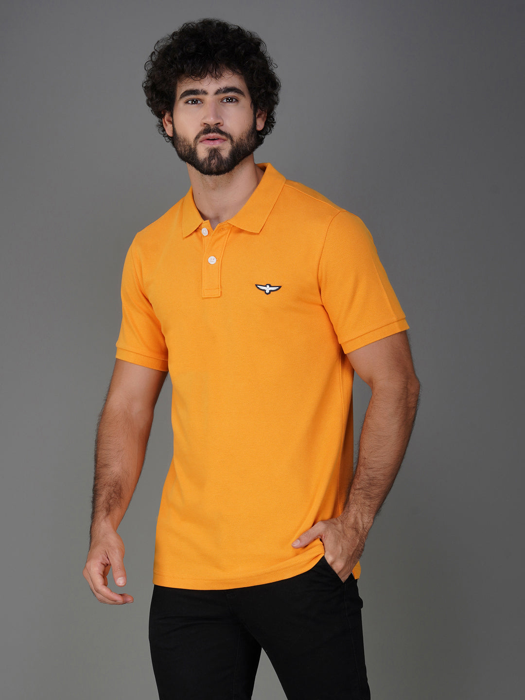 APRICOT  POLO LEFT VIEW