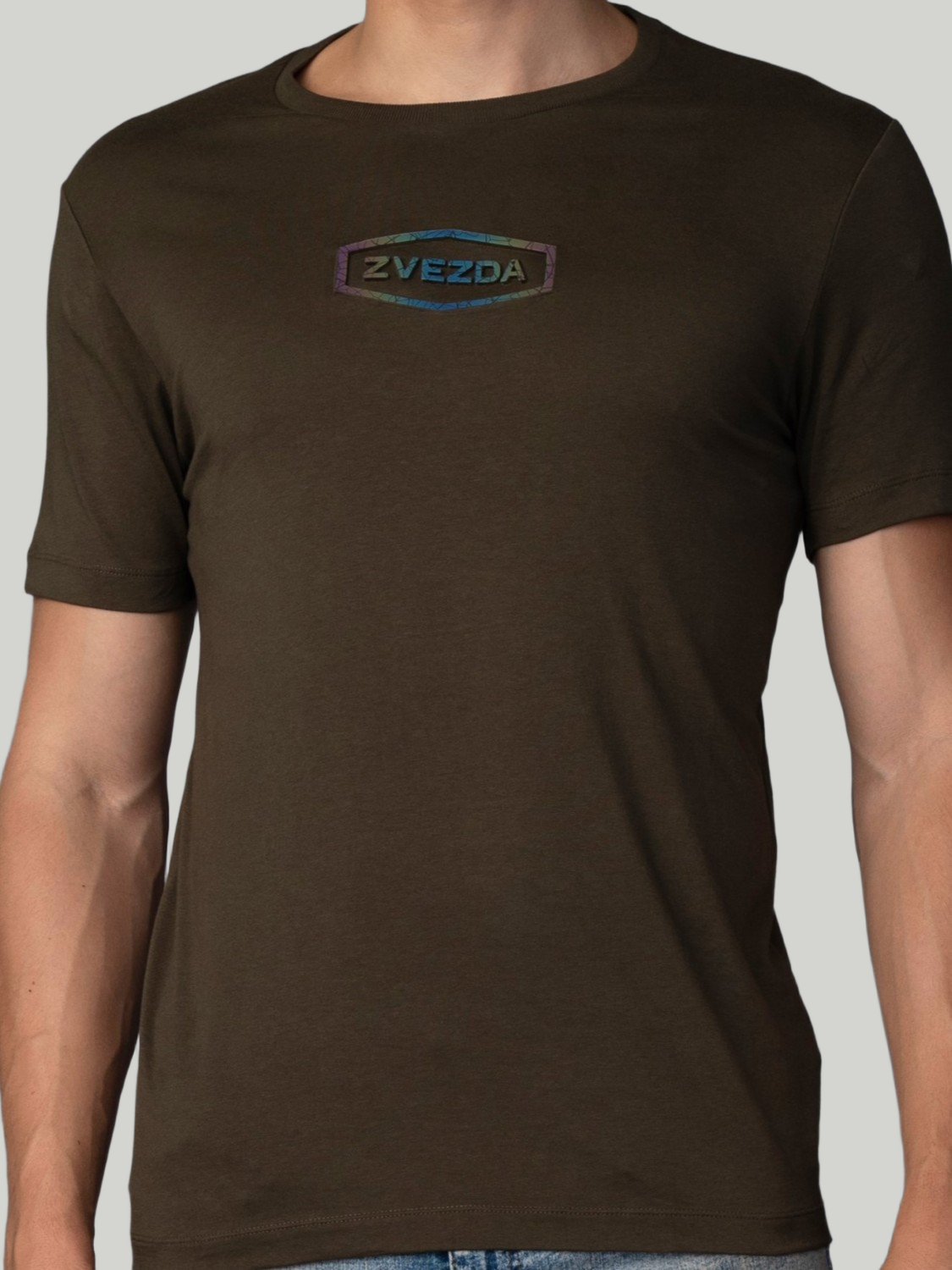 Dark Olive Green Zvezda Original Cotton Jersey T-Shirt - Euro Fit (BRT-014B)