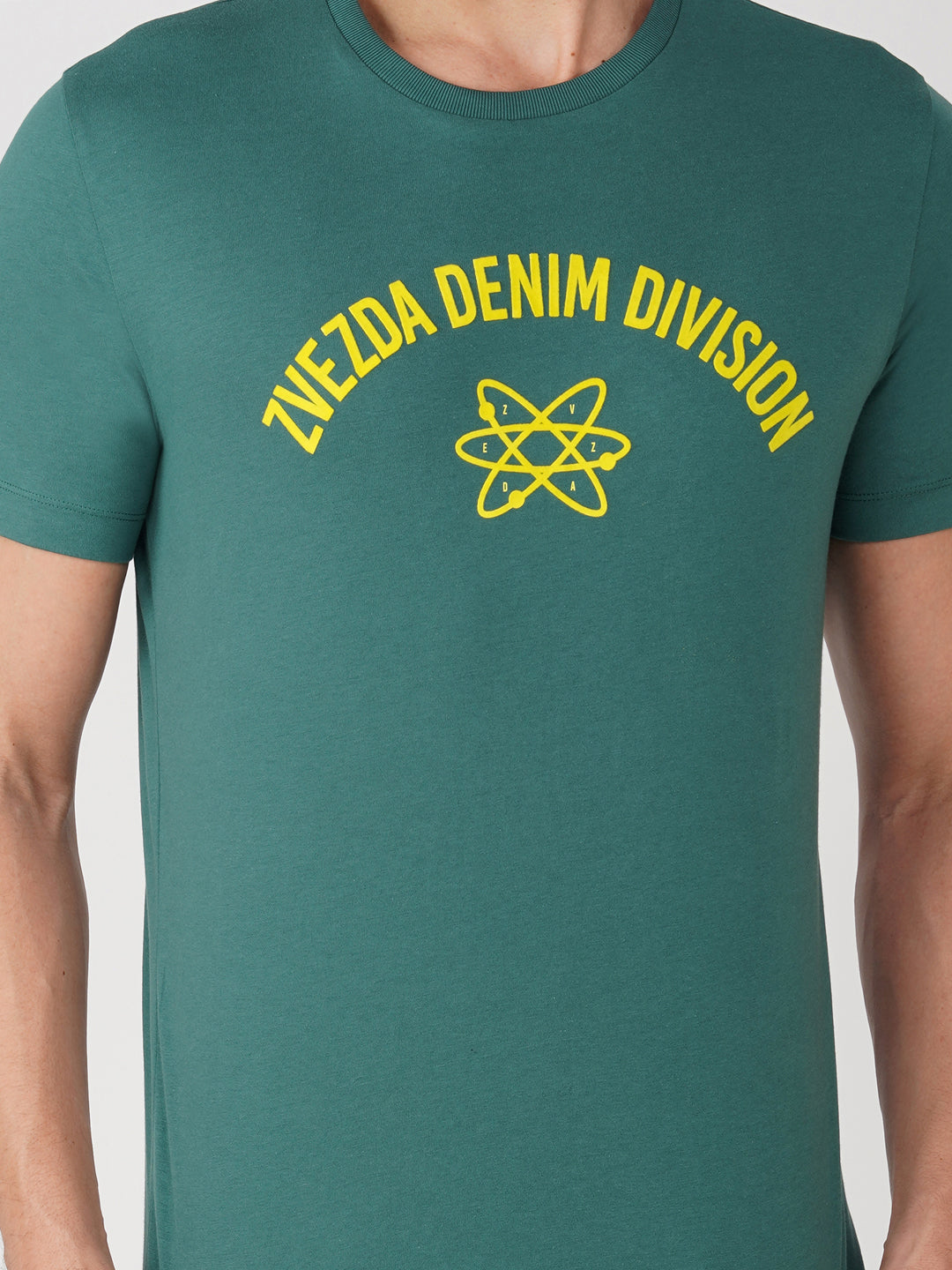 Pine Green Zvezda Original Cotton Jersey T-Shirt - Euro Fit (BRT-019B)