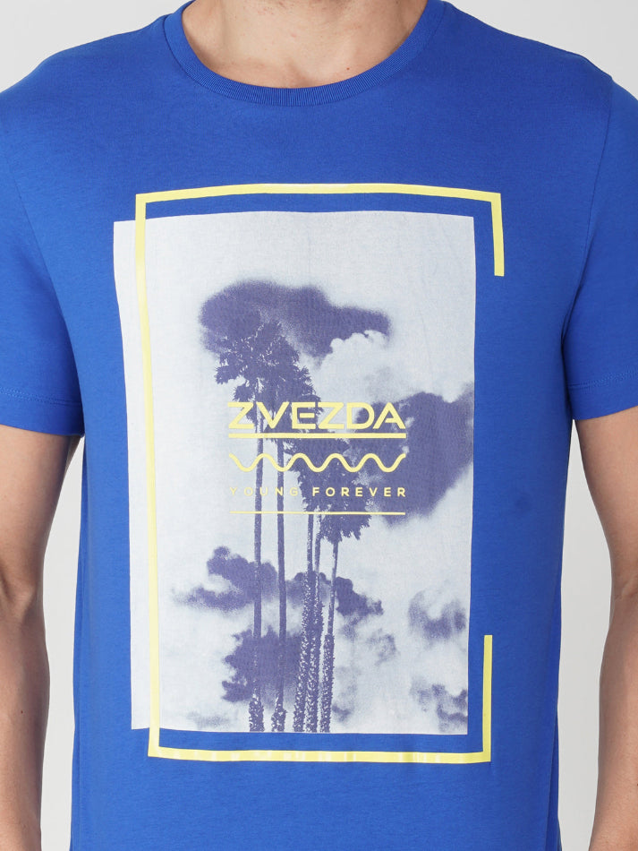 MEDIUM BLUE BRANDING PHOTO PRINT ZOOM VIEW