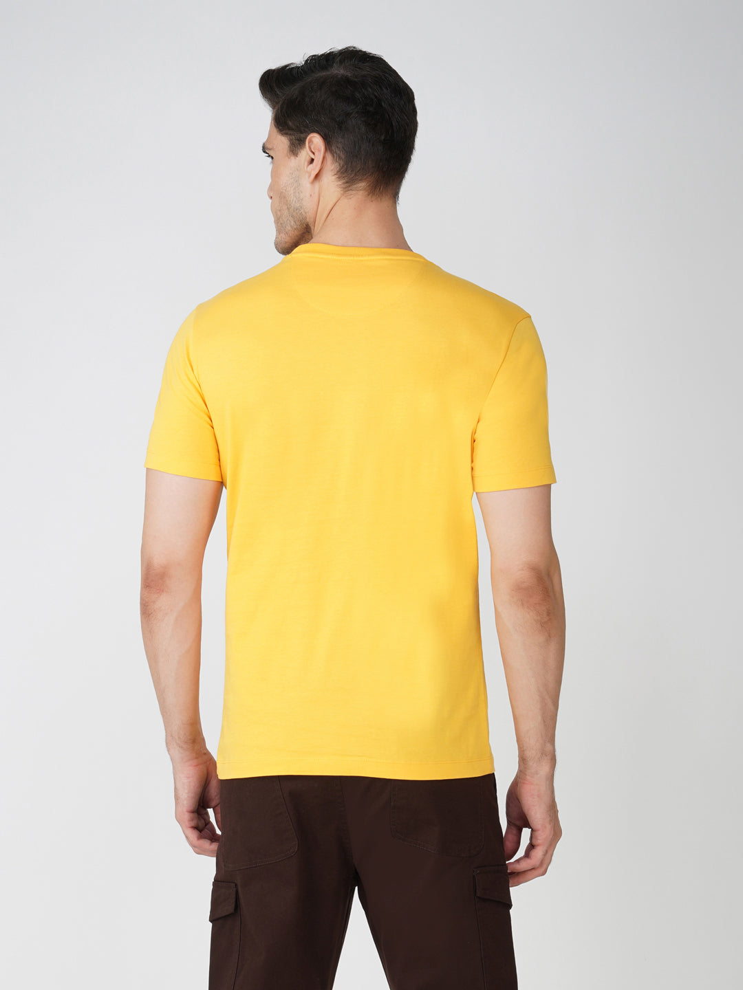 YELLOW OCHRE  BRANDING PHOTO PRINT BACK VIEW