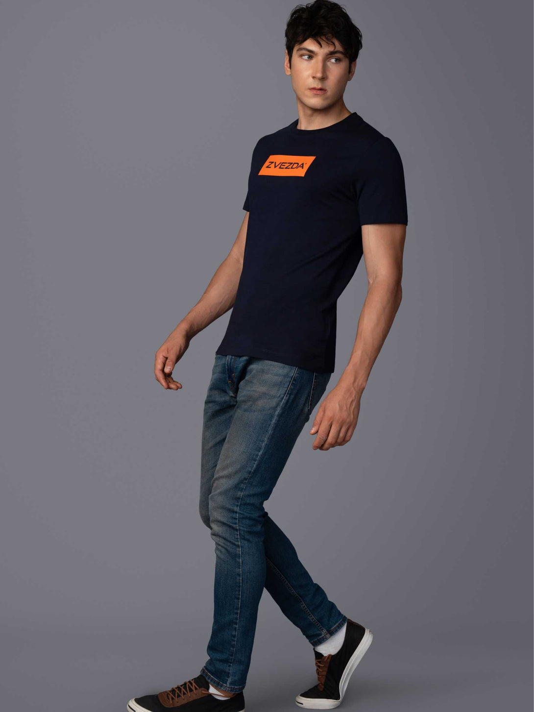 NIGHT SKY BRANDING T-SHIRT LEFT VIEW