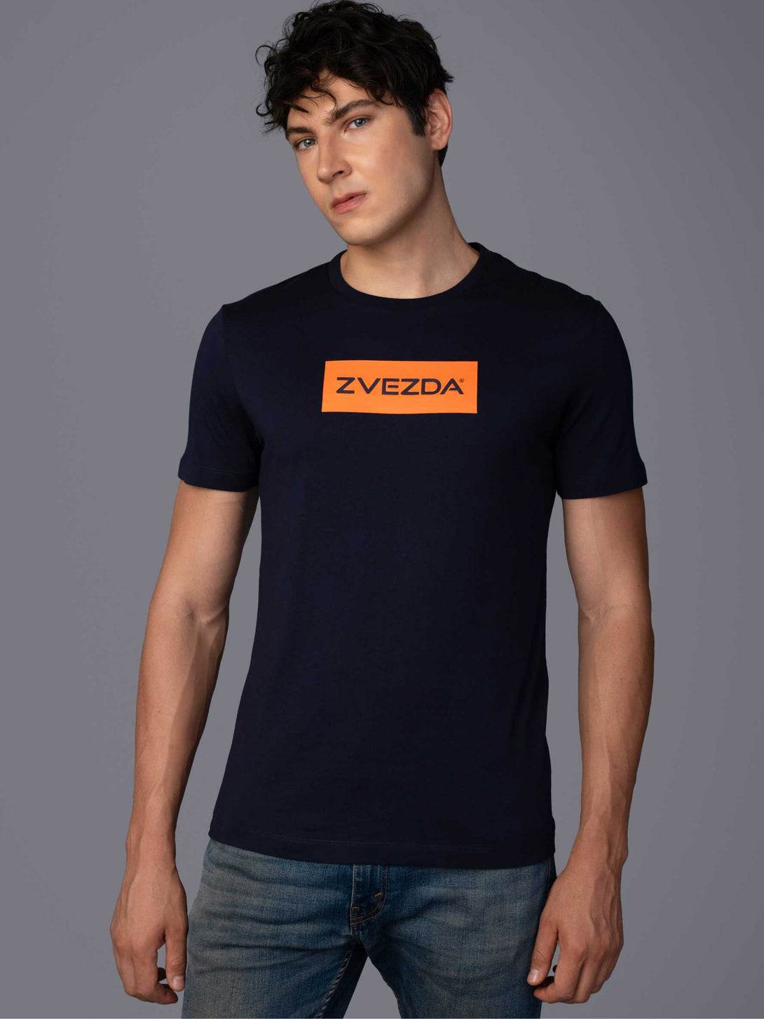 NIGHT SKY BRANDING T-SHIRT FULL VIEW