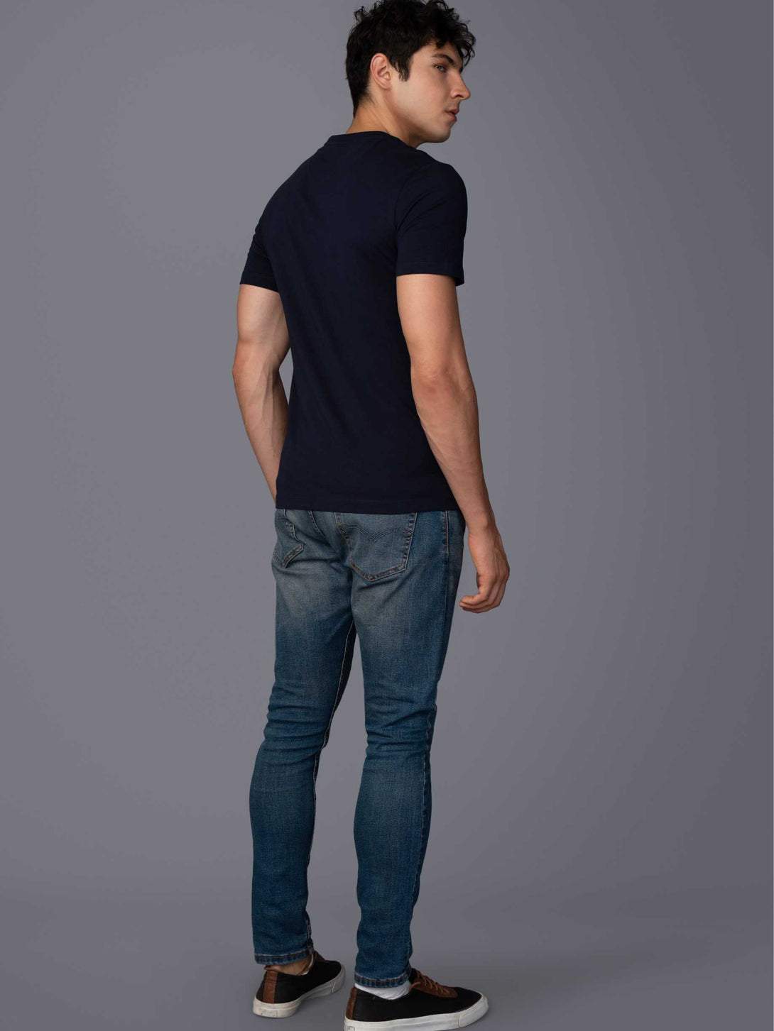 NIGHT SKY BRANDING T-SHIRT BACK VIEW