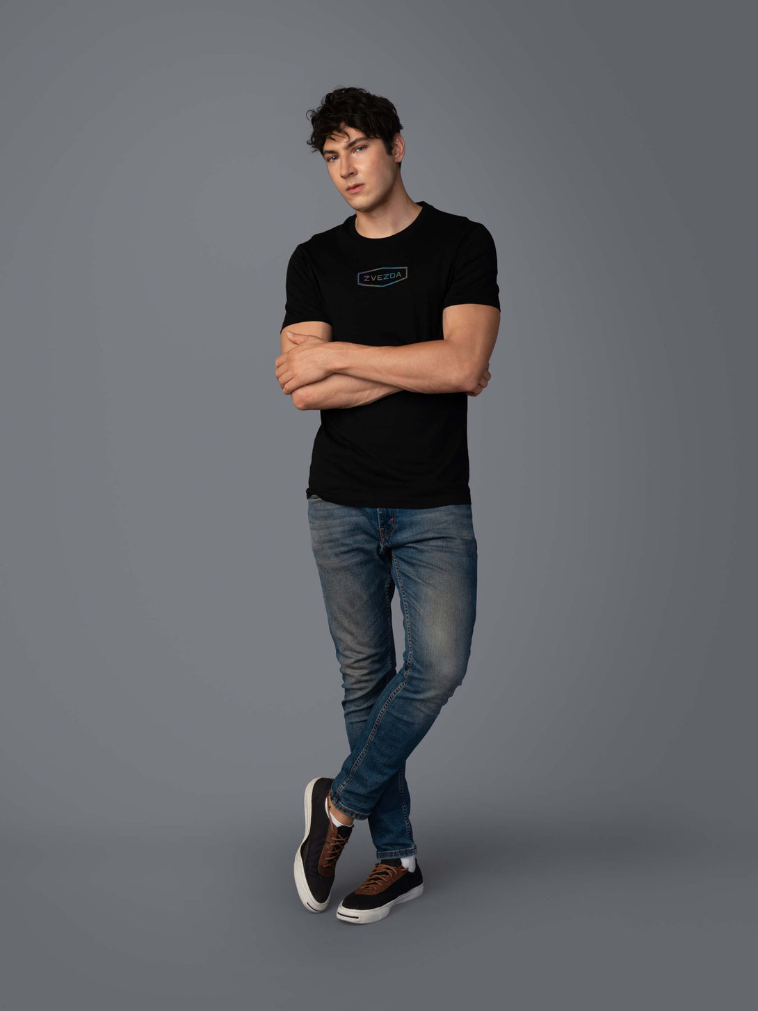 BLACK  BRANDING T-SHIRT STYLE VIEW