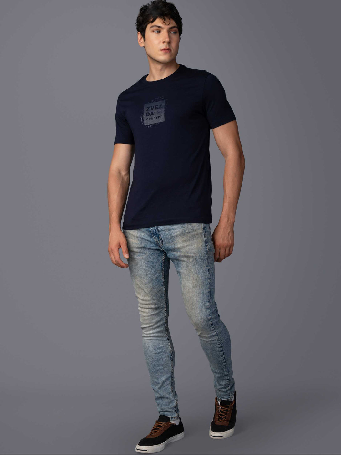 NIGHT SKY  BRANDING T-SHIRT STYLE VIEW