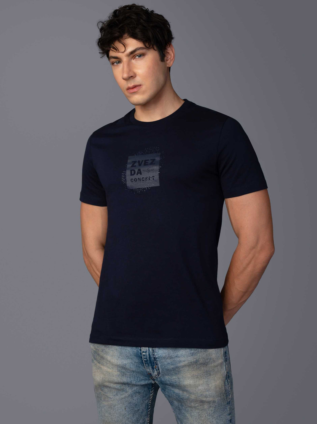 NIGHT SKY  BRANDING T-SHIRT LEFT VIEW