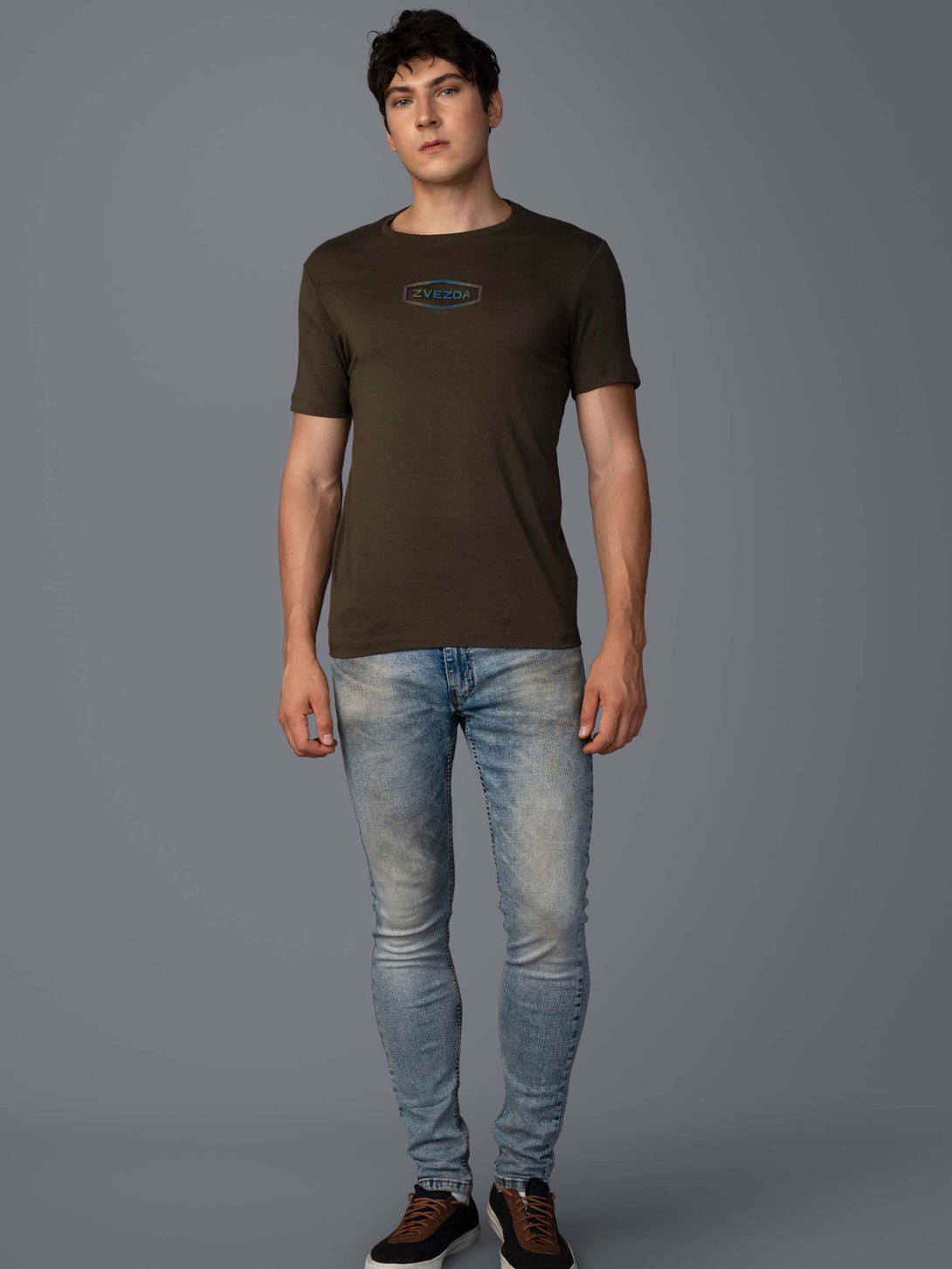 FOREST NIGHT  BRANDING T-SHIRT RIGHT VIEW