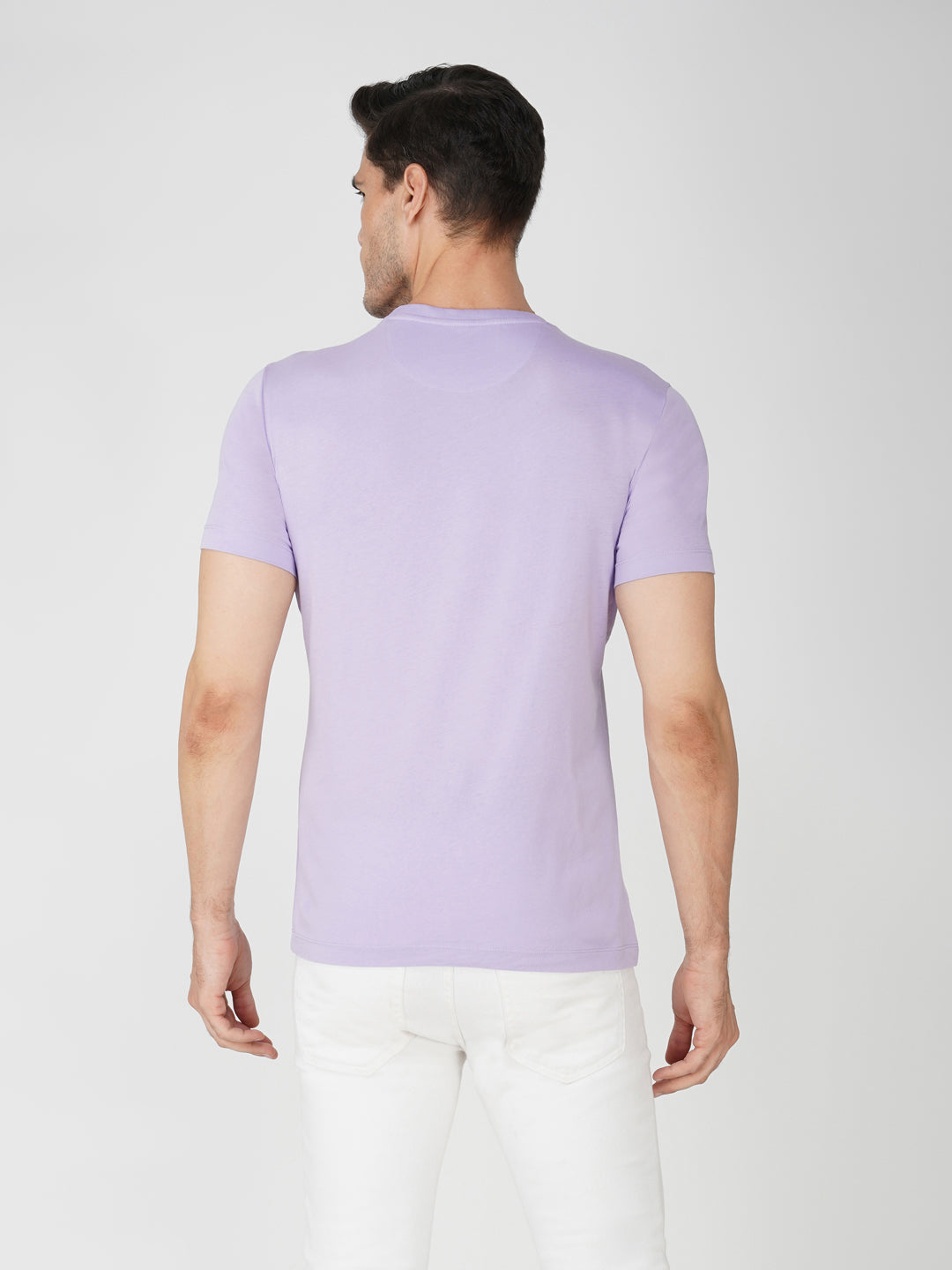 Lavender Zvezda Original Cotton Jersey T-Shirt - Euro Fit (BRT-018A)