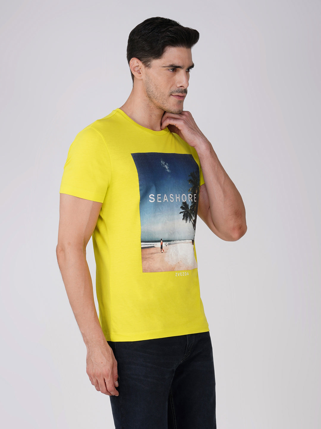 LIGHT GREEN BRANDING PHOTO PRINT RIGHT VIEW