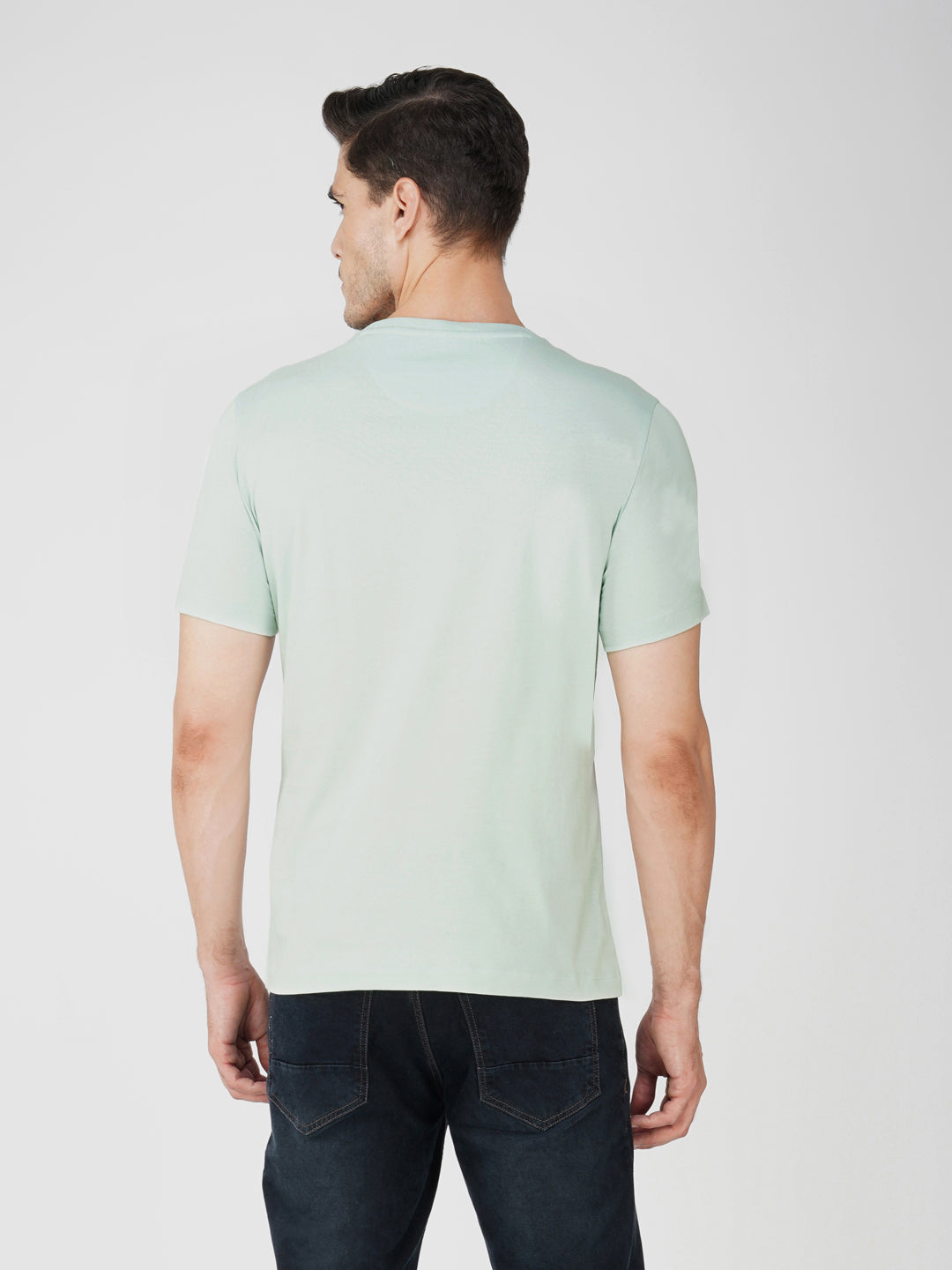 SOFT MINT BRANDING PHOTO PRINT BACK VIEW