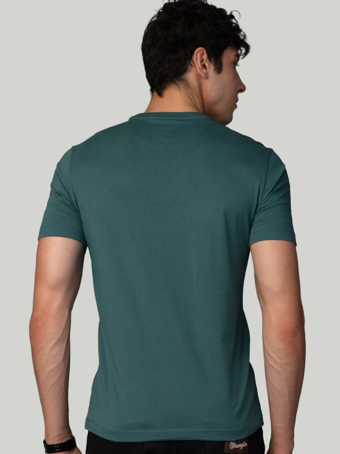Pine Green Zvezda Original Cotton Jersey T-Shirt - Euro Fit (BRT-017A)