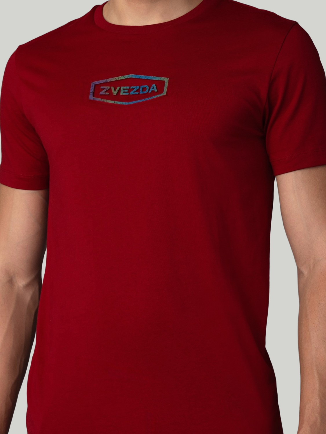 Burgundy Zvezda Original Cotton Jersey T-Shirt - Euro Fit (BRT-014C)