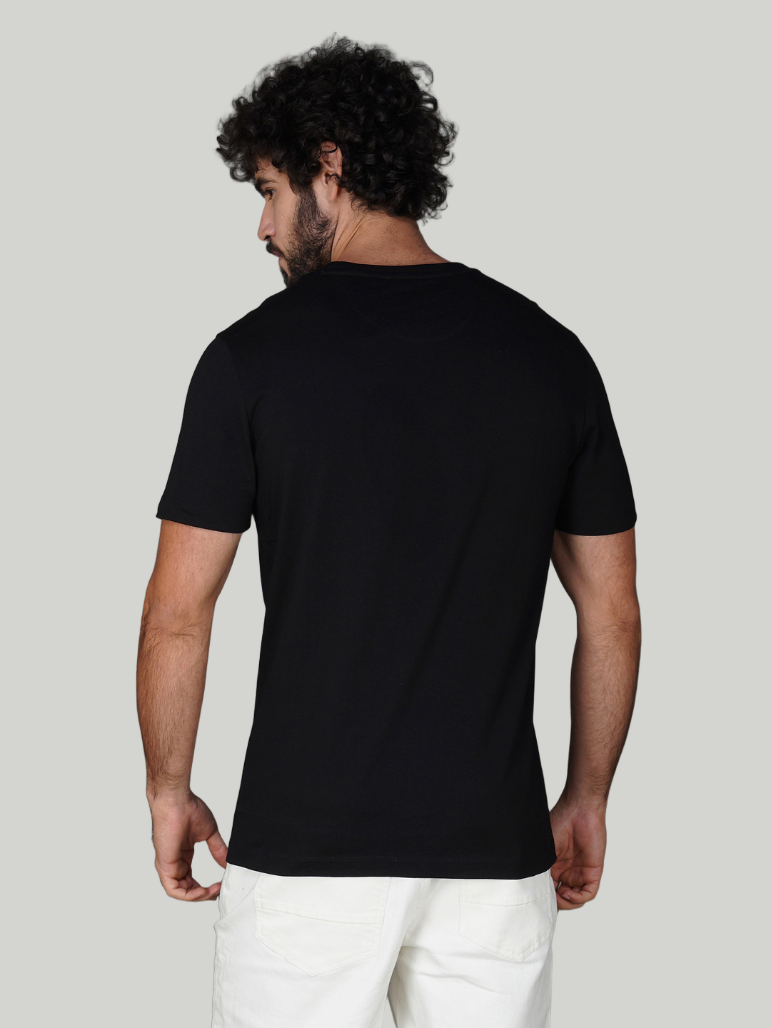 Black Zvezda Original Cotton Jersey T-Shirt - Euro Fit (BRT-022A)