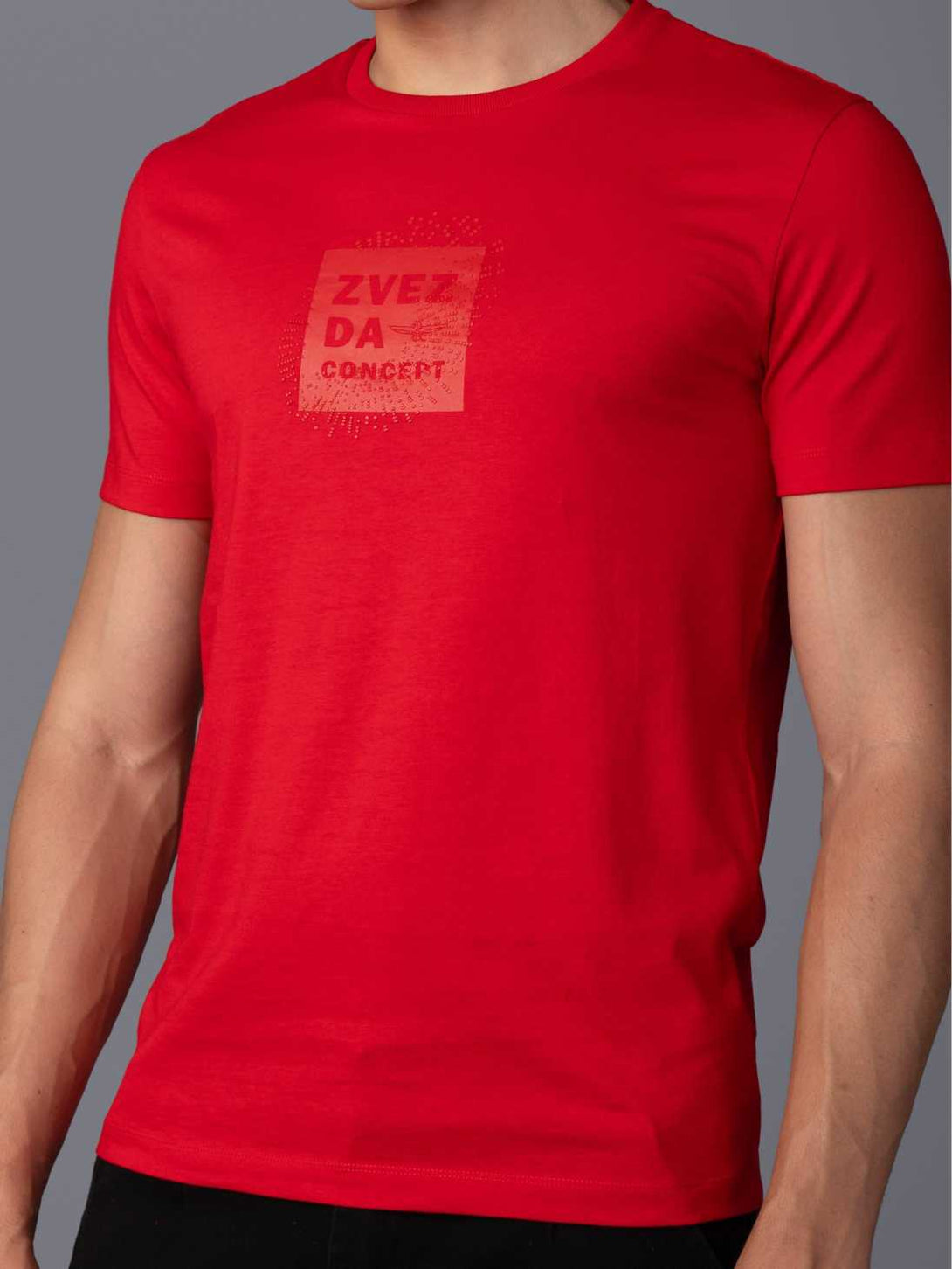 RED  BRANDING T-SHIRT ZOOM VIEW